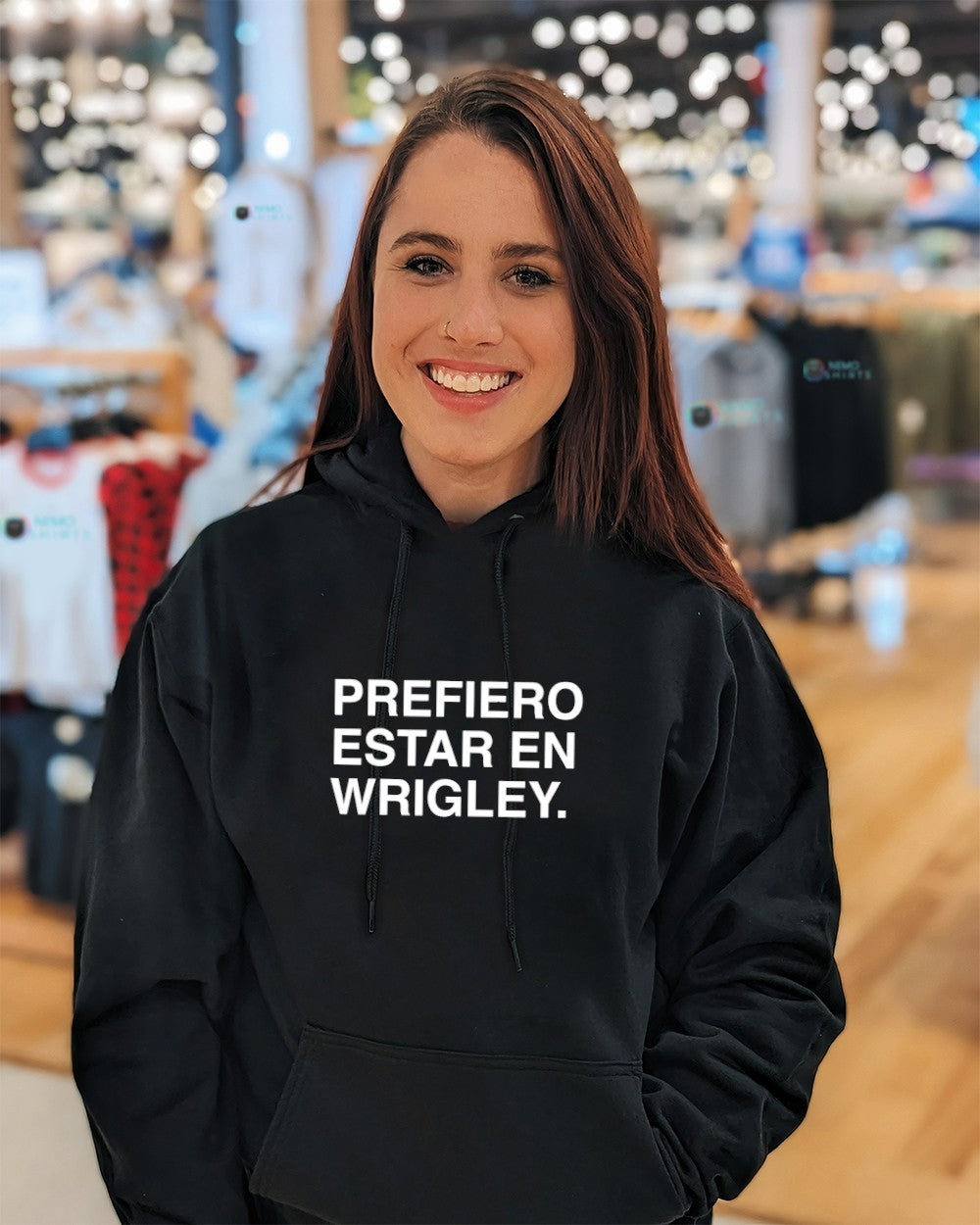 Prefiero estar en wrigley shirt