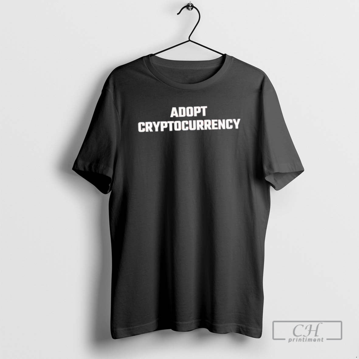 Premium Adopt Cryptocurrency Graphic Shirt Sweater