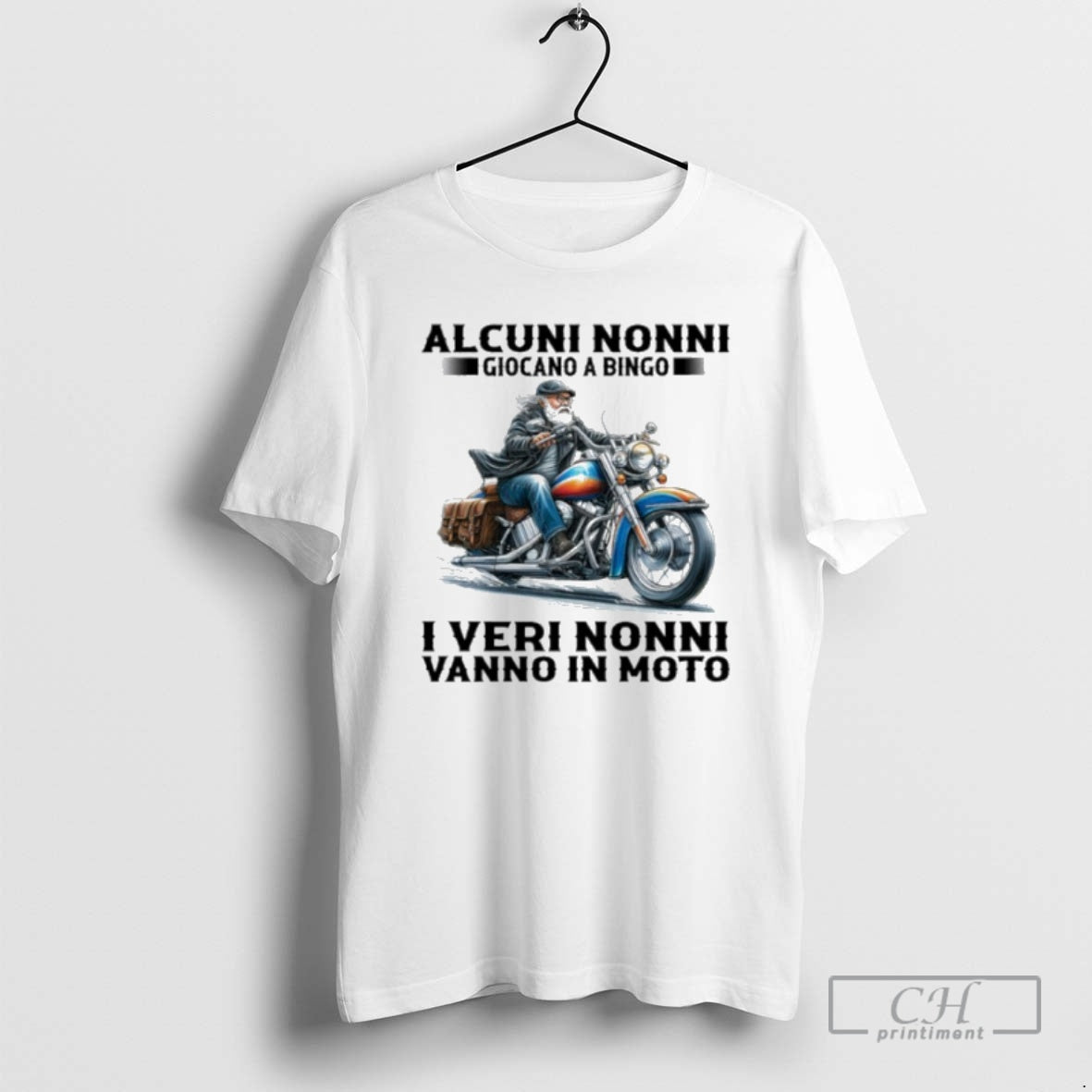 Premium Alcuni Nonni Giocano A Bingo I Veri Nonni Vanno In Moto Shirt Sweater
