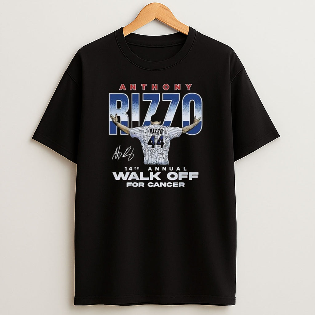 Premium Anthony Rizzo 14th Annual Walk Off For Cancer Signature Sweatshirt Tee