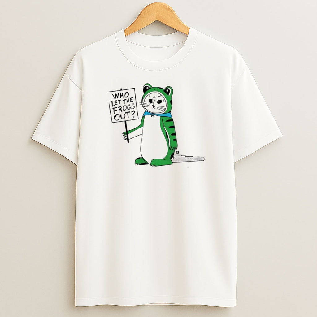 Premium Antifa Frog Gary Who Let The Frogs Out Sweatshirt Tee