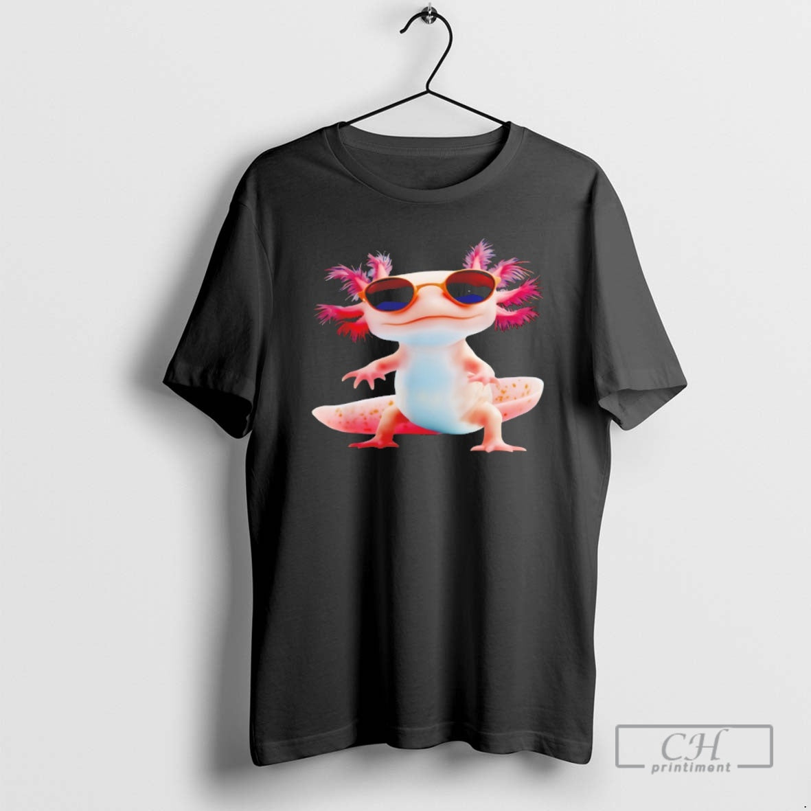 Premium Axolotl Wearing Sunglasses Kawaii Shirt Sweater