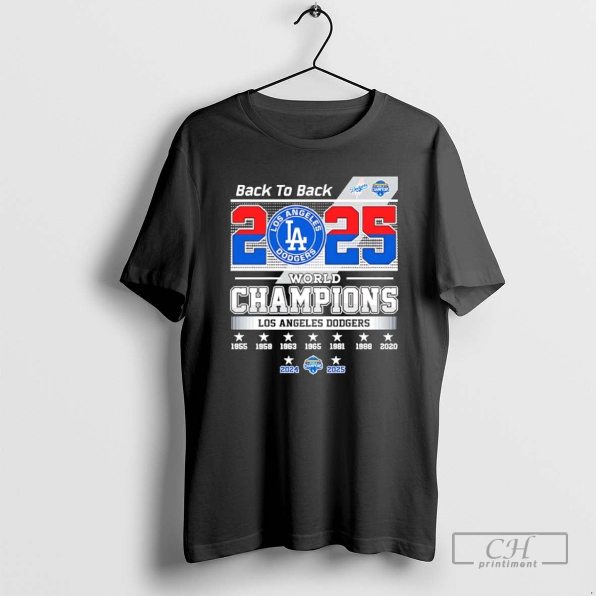 Premium Back To Back 2025 World Series Champions La Dodgers Shirt Sweater