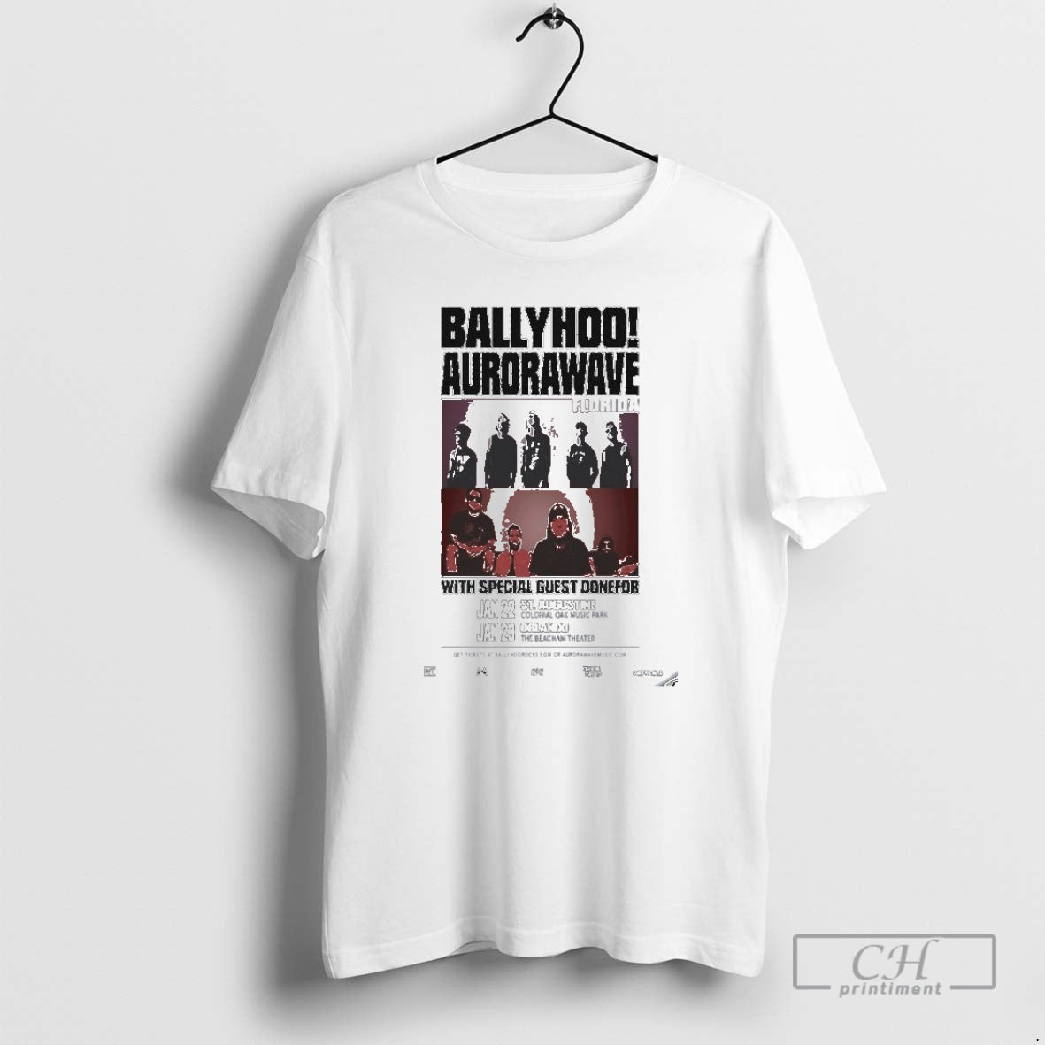 Premium Ballyhoo Aurorawave Florida January 22 23 2025 Concert Shirt Sweater