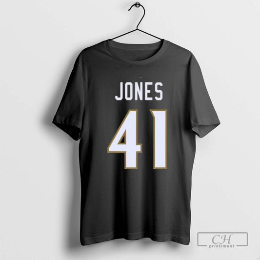 Premium Baltimore Ravens Jones Number 41 Shirt Sweater