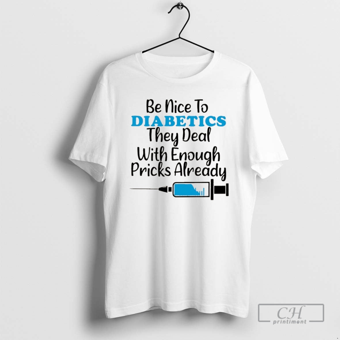 Premium Be Nice To Diabetics They Deal With Enough Pricks Already Christmas Shirt Sweater