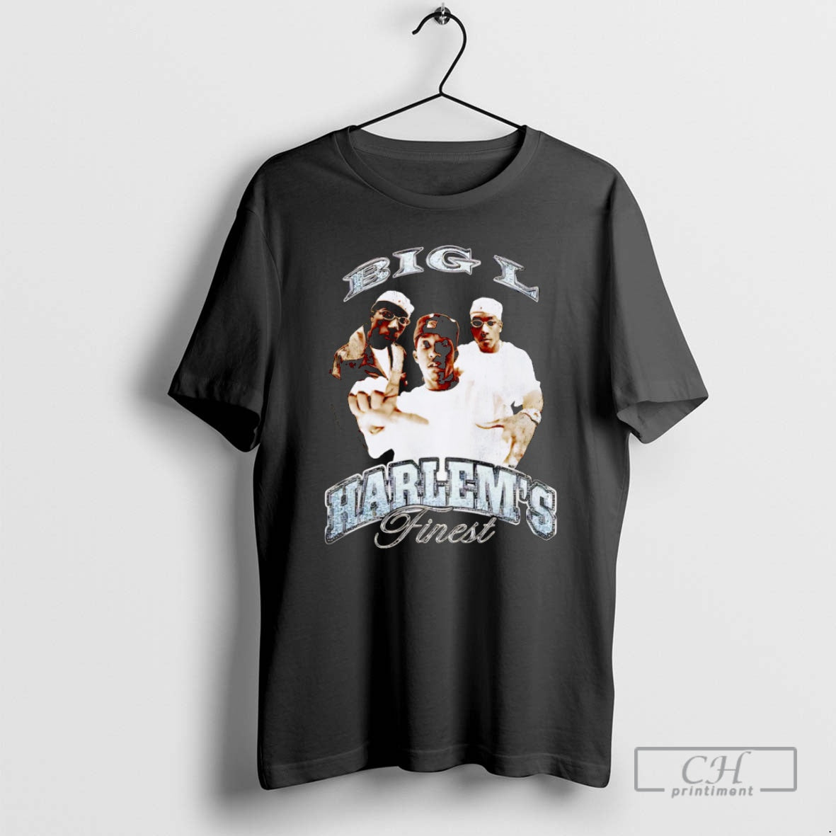 Premium Big L Harlems Finest Shirt Sweater