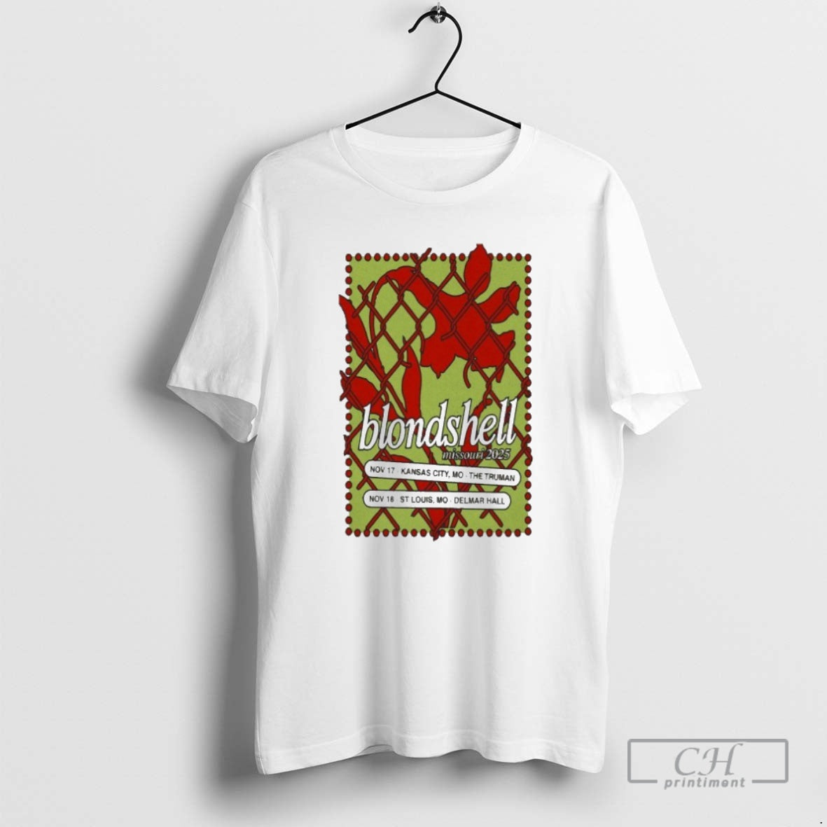 Premium Blondshell Nov 17 2005 The Truman Kansas City Missouri Tour Shirt Sweater