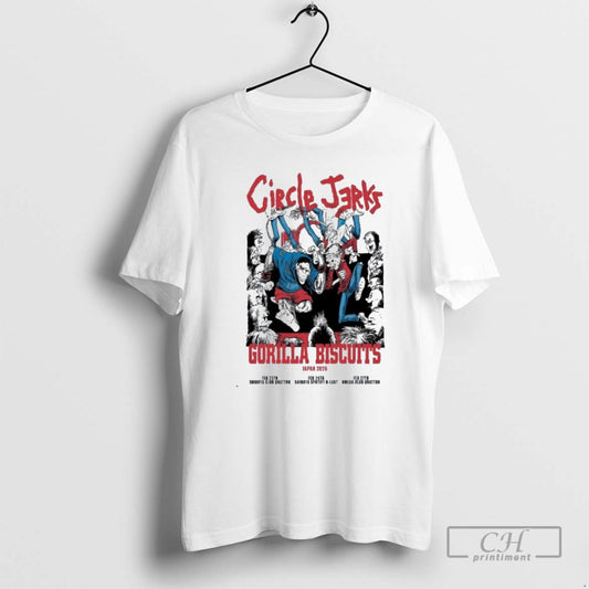 Premium Circle Jerks Gorilla Biscuits Japan Tour 2026 Shirt Sweater