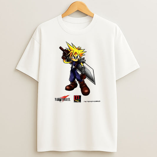Premium Cloud Strife X Sonic Mashup Anime Gamer Sweatshirt Tee