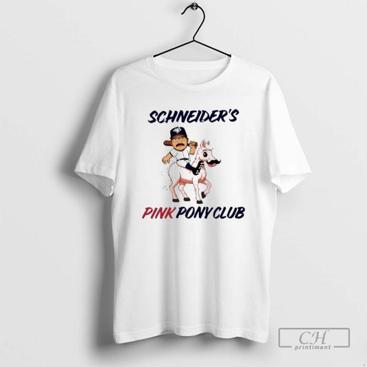 Premium Davis Schneider Pink Pony Club Toronto Blue Jays Mlb Shirt Sweater