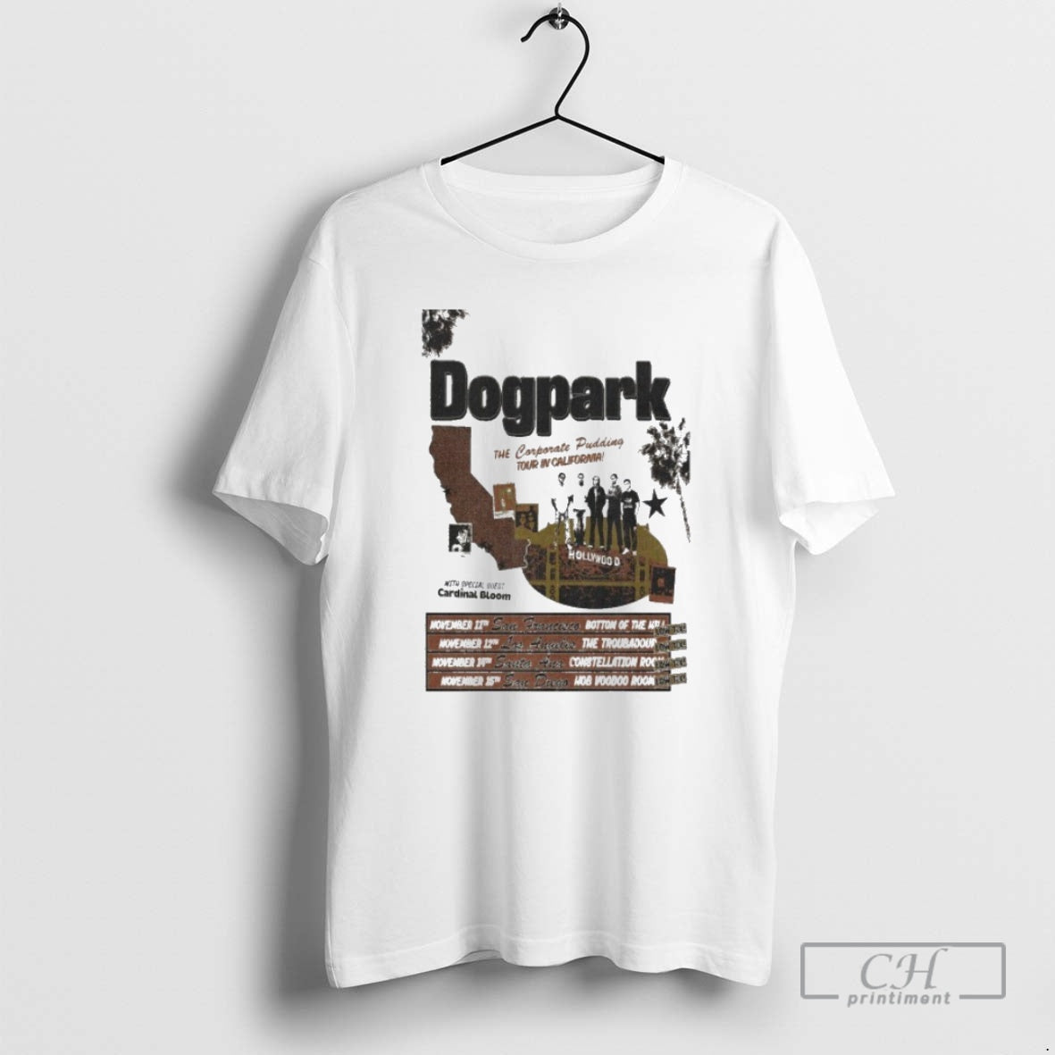 Premium Dogpark The Corporate Pudding Tour In California November Shows 2025 T Shirtss Shirt Sweater