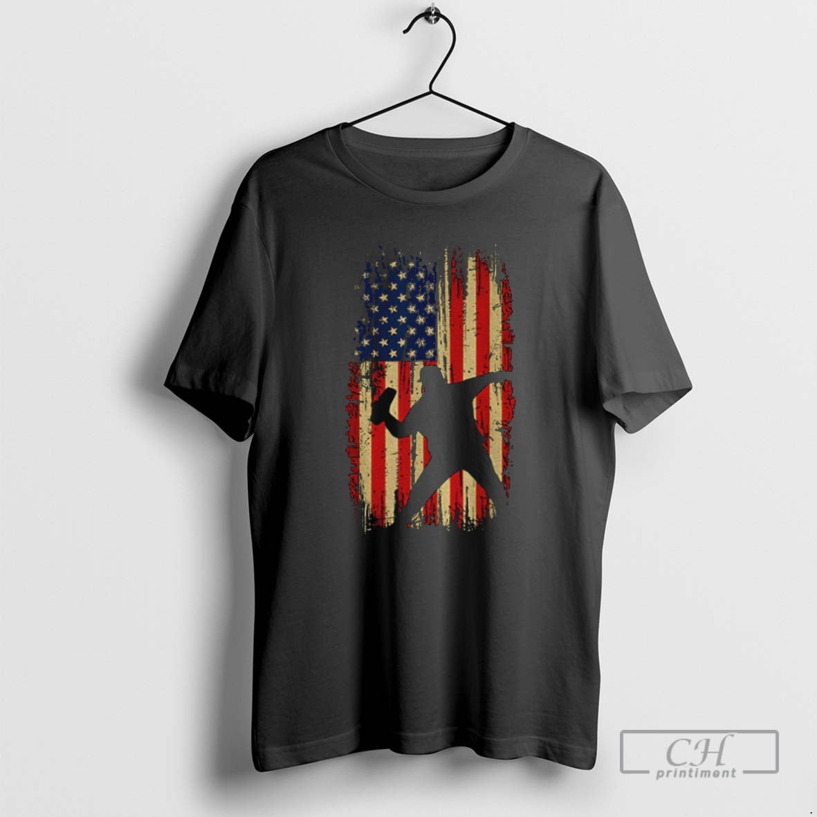 Premium Free Dc Sandwich Guy Resist American Flag Vintage Shirt Sweater