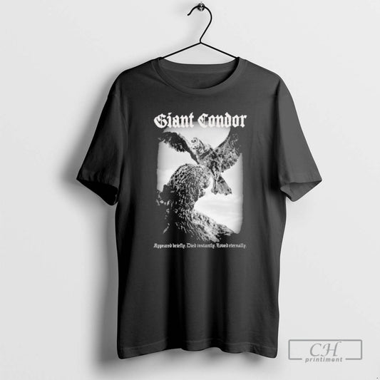 Premium Giant Condor Vintage Black Shirt Sweater