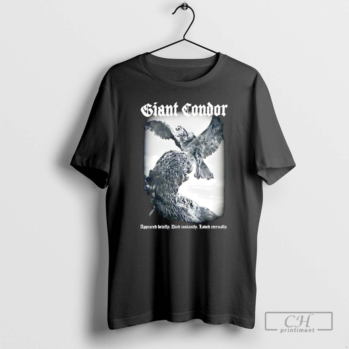Premium Giant Condor Appeared Briefly Died Instantly Loved Eternally Christmas Shirt Sweater