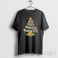 Premium Green Bay Packers And Milwaukee Brewers Christmas Tree Two Teams Shirt Sweater