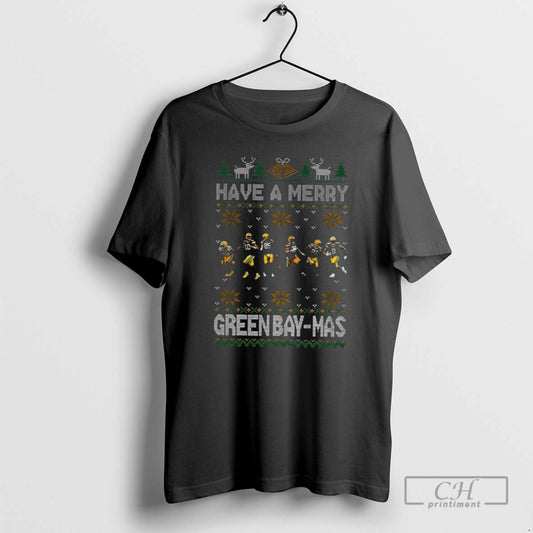 Premium Green Bay Packers Have A Merry Green Bay Mas Merry Christmas Shirt Sweater