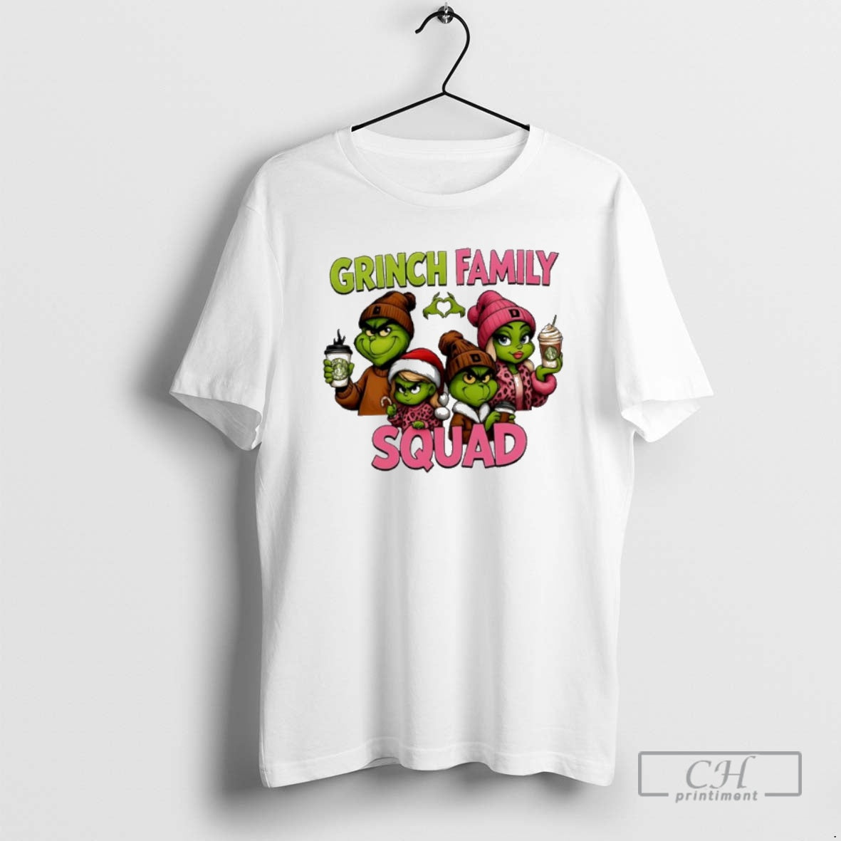 Premium Grinch Family Squad Merry Christmas 2025 Shirt Sweater