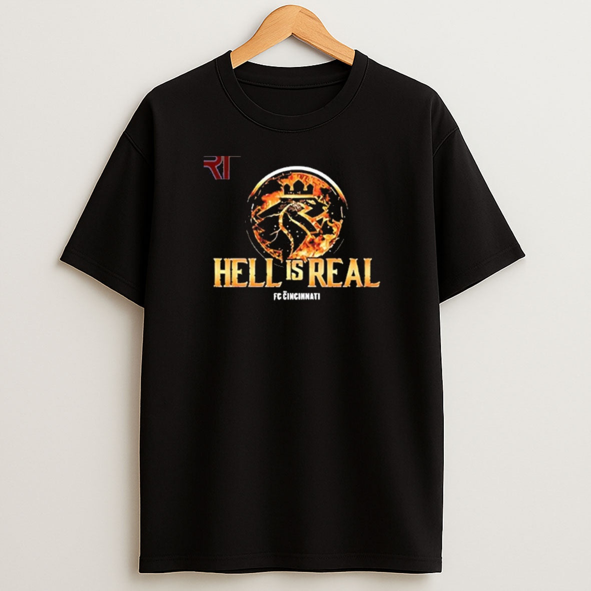 Premium Hell Is Real Fc Cincinnati Sweatshirt Tee