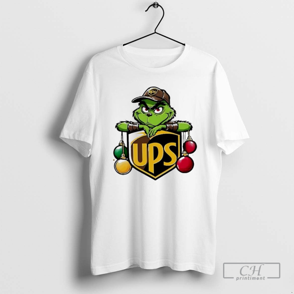Premium How The Grinch Stole Christmas United Parcel Service Shirt Sweater