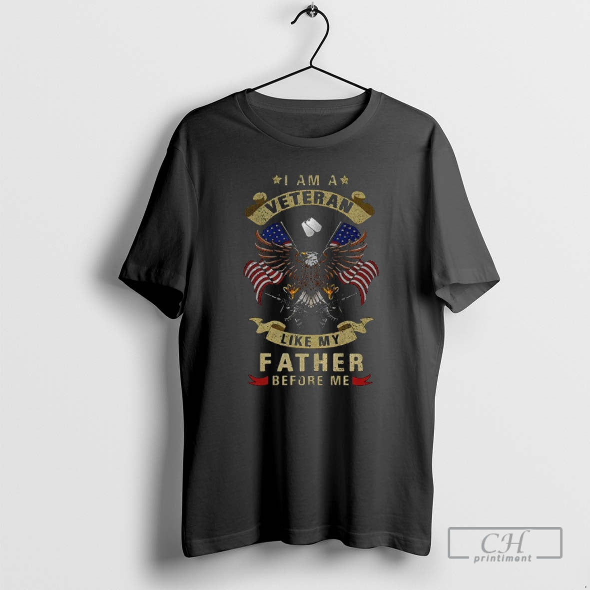 Premium I Am A Veteran Like My Father Before Me Veteran Day Shirt Sweater