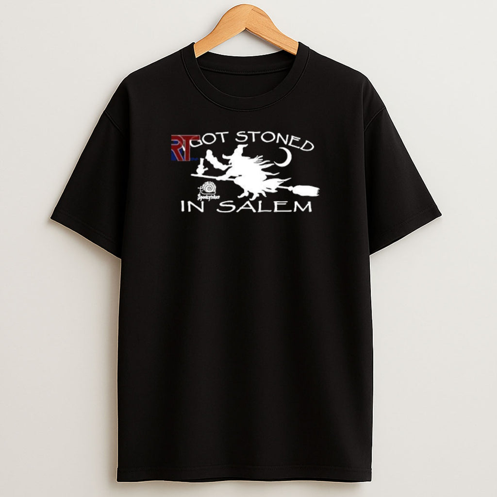 Premium I Got Stoned In Salem Spookytober Halloween Sweatshirt Tee