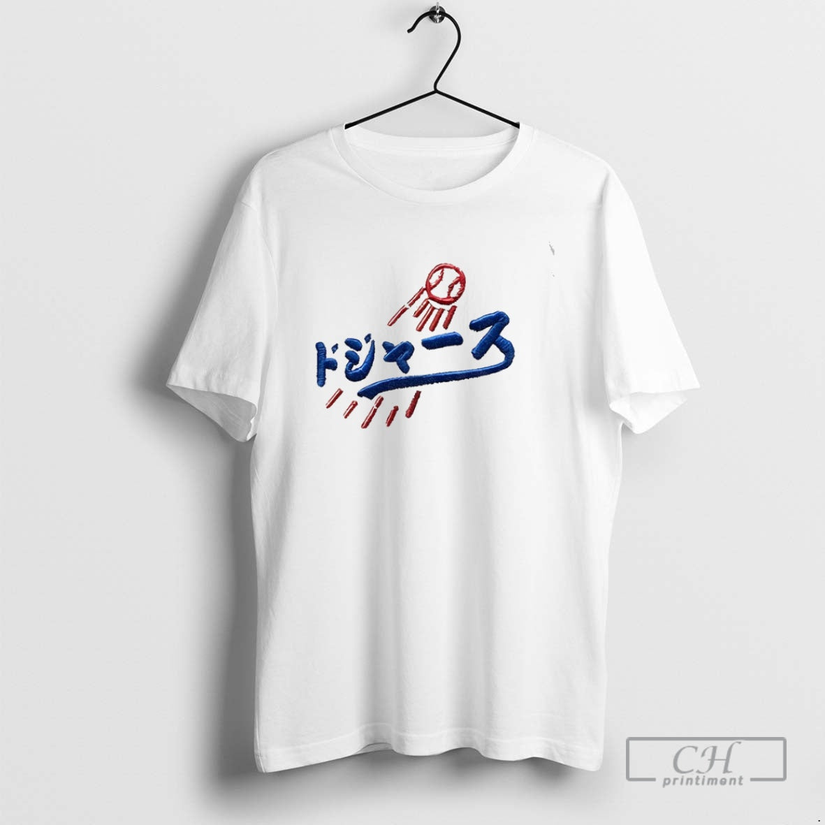 Premium Japanese Dodgers La Baseball Shirt Sweater