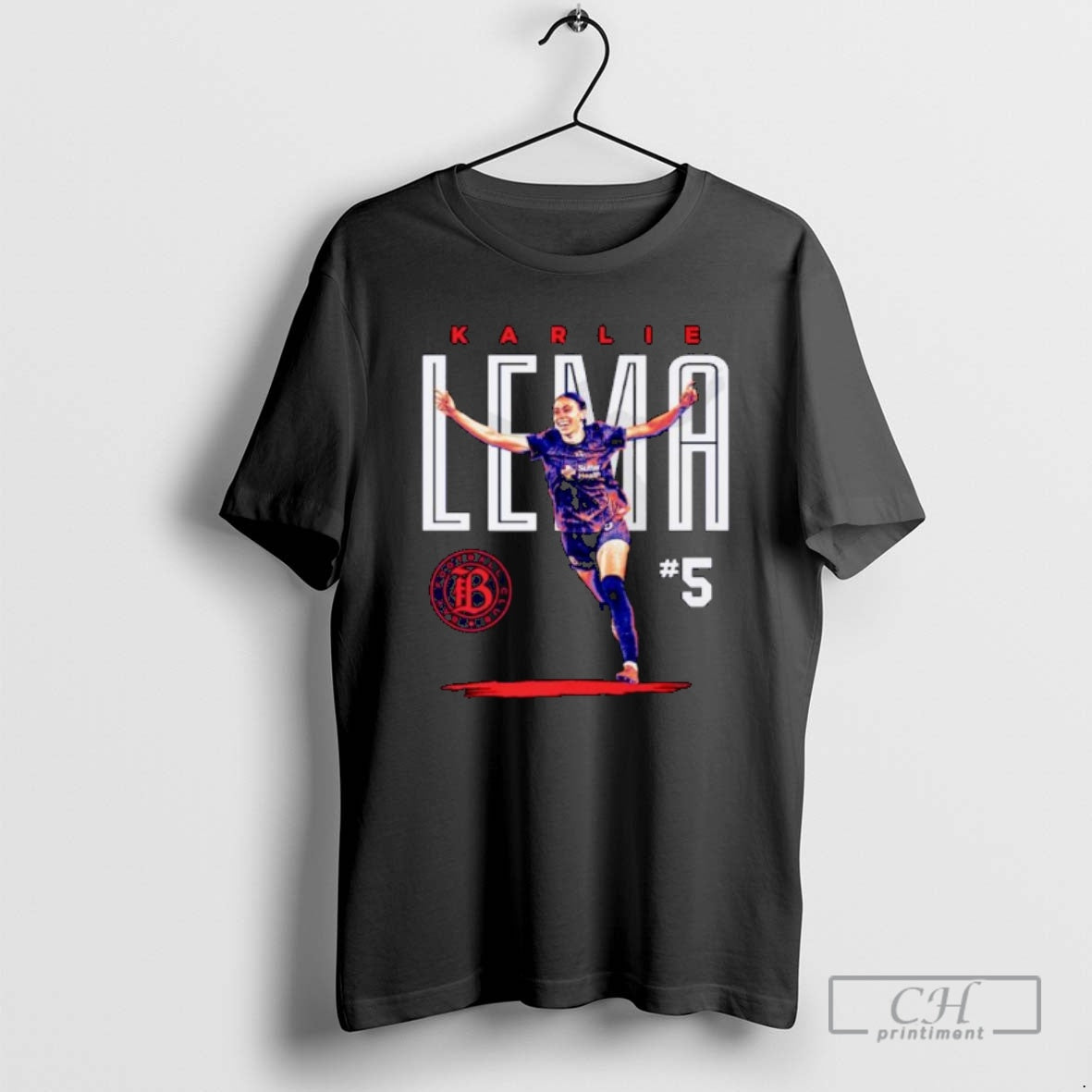 Premium Karlie Lema Bay Fc Player Graphic Ornaments Shirt Sweater