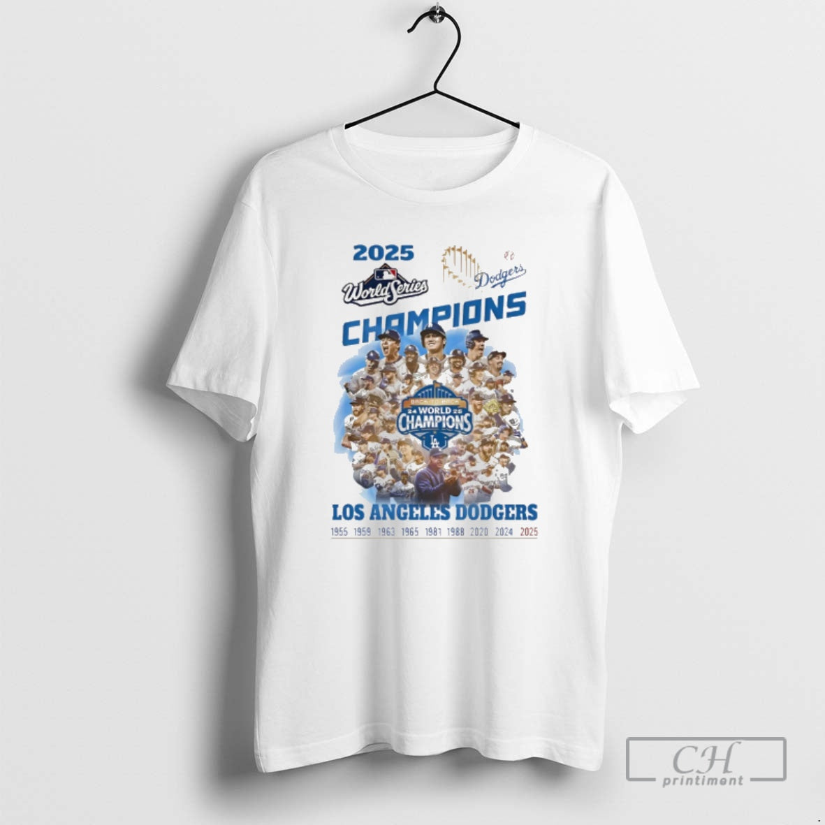 Premium La Dodgers 2025 World Series Champions All Team Shirt Sweater