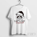 Premium Lets Get Trashed Funny Raccoon Christmas Shirt Sweater