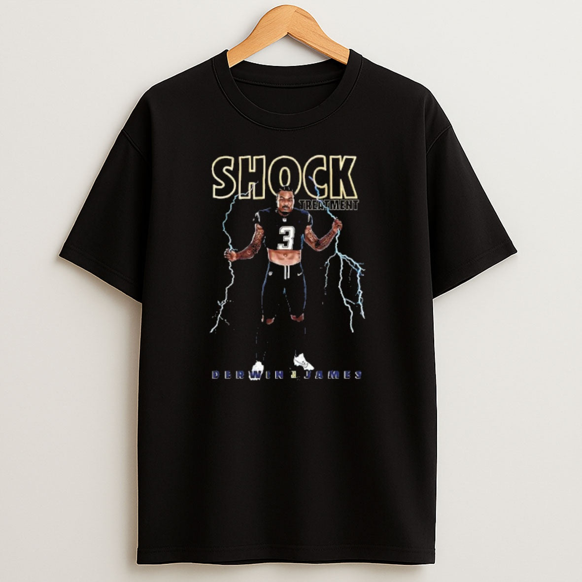 Premium Los Angeles Chargers Shock Treatment Derwin James Sweatshirt Tee