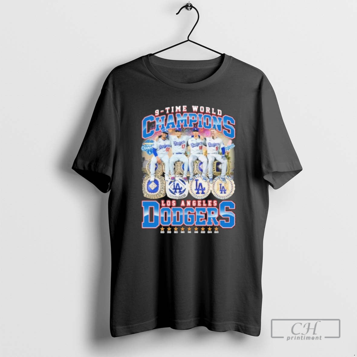 Premium Los Angeles Dodgers 9 Time World Series Champions Shirt Sweater