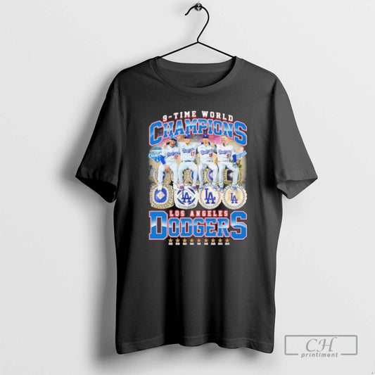 Premium Los Angeles Dodgers 9 Time World Series Champions Shirt Sweater