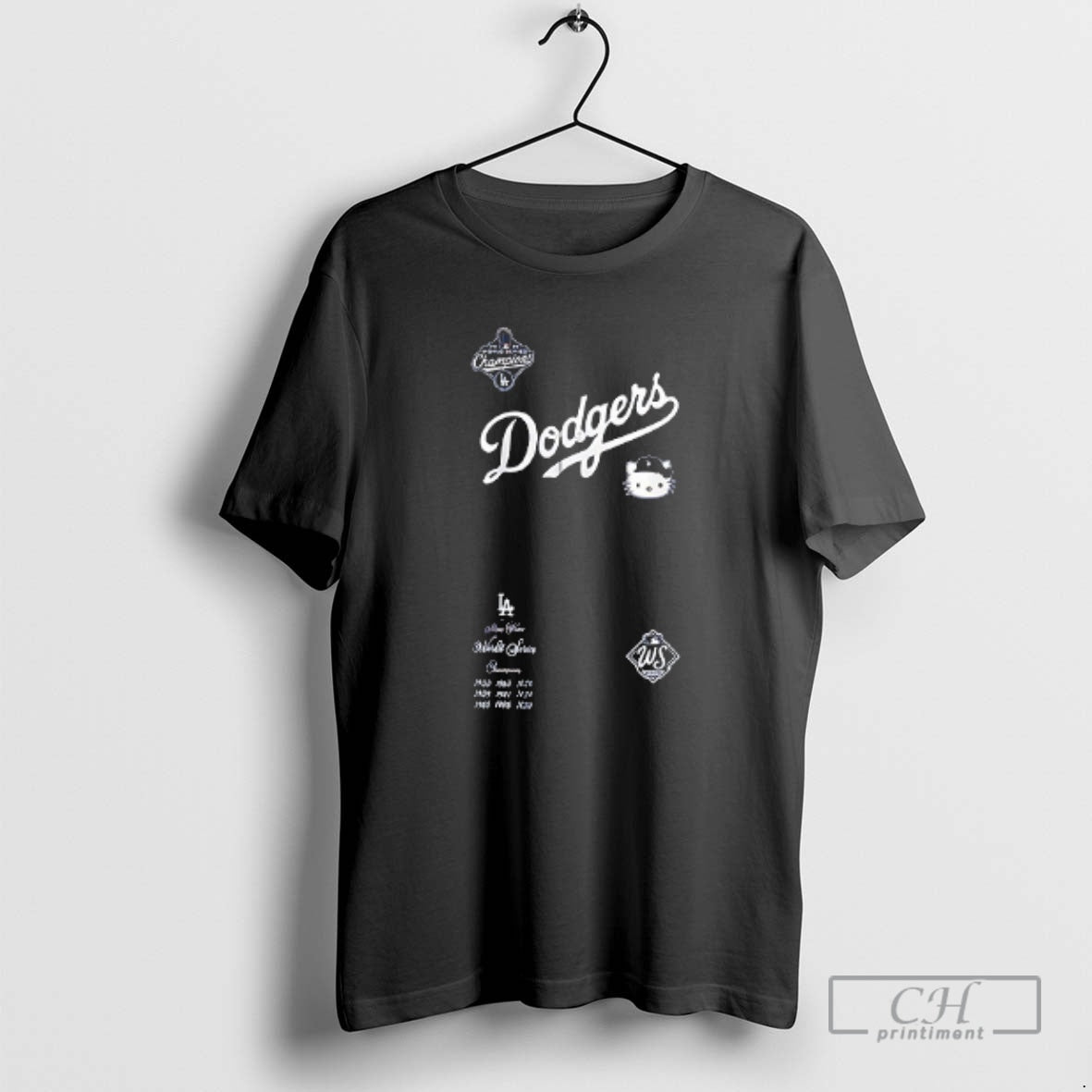 Premium Los Angeles Dodgers X Kitty 2025 World Series Champions Back To Back Shirt Sweater