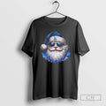 Premium Los Angeles Dogers Baseball Santa Christmas Shirt Sweater