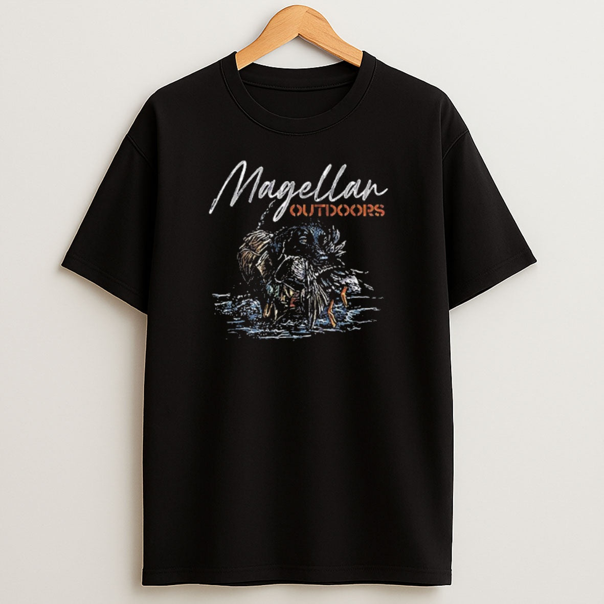Premium Magellan Outdoors Mens Lab Holding Duck Sweatshirt Tee