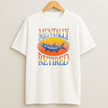 Premium Mentally Retired Fish Vintage Sweatshirt Tee