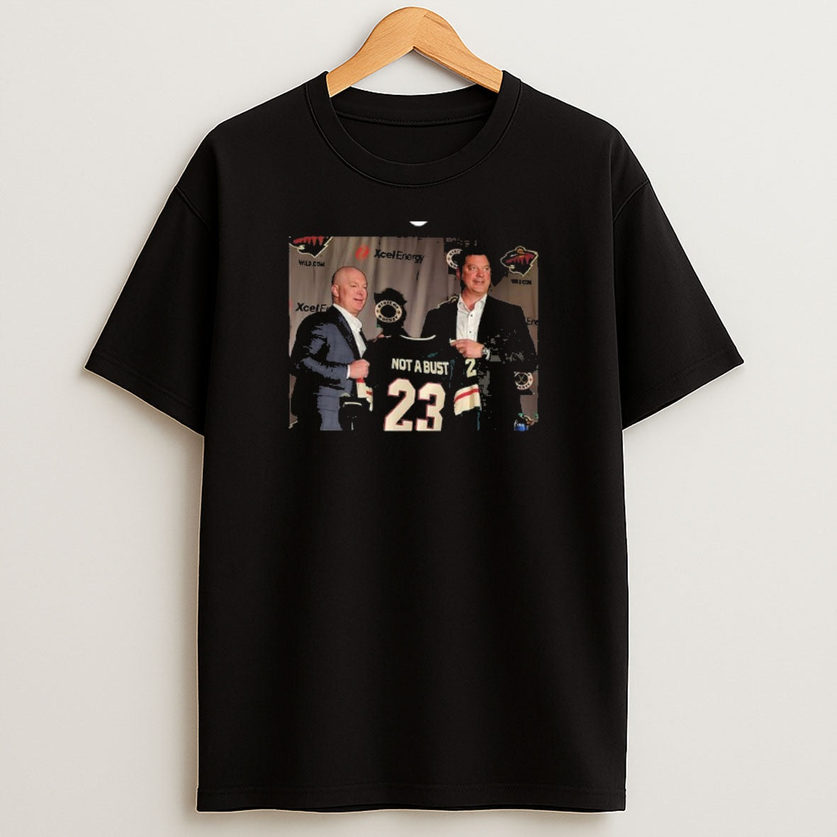 Premium Minnesota Wild John Hynes And Marco Rossi Not A Bust 23 Sweatshirt Tee