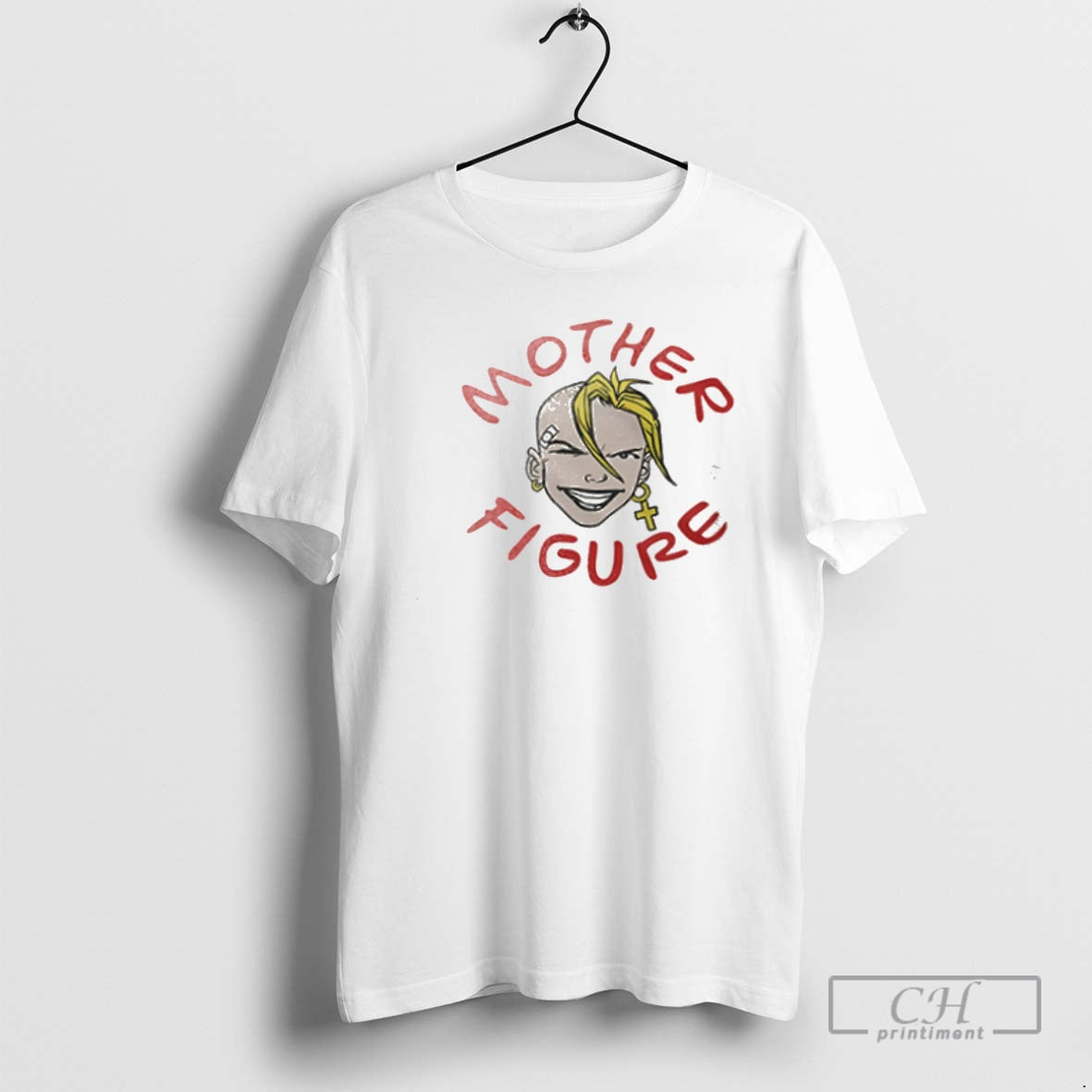 Premium Mother Figure Ringer Shirt Sweater