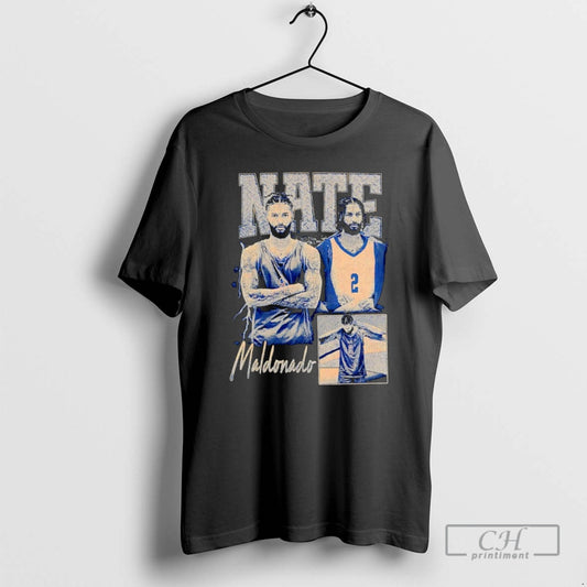 Premium Nate Maldonado Graphic Vintage Christmas Shirt Sweater