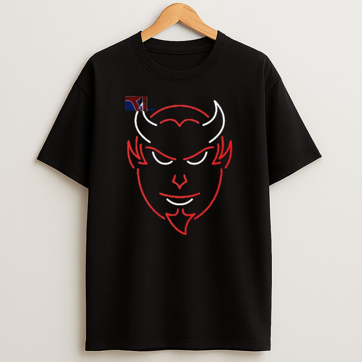 Premium New Jersey Devil Face Sweatshirt Tee