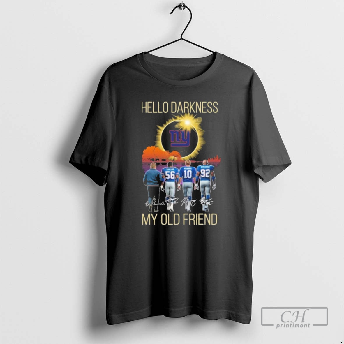 Premium New York Giants Hello Darkness My Old Friend Shirt Sweater
