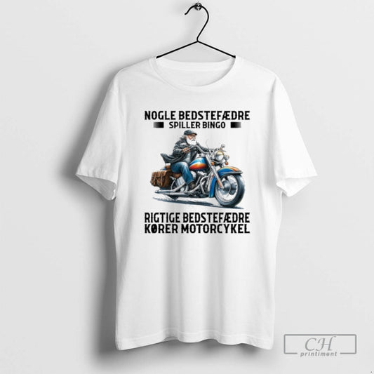 Premium Nogle Bedstefaedre Spiller Bingo Rigtige Bedstefaedre Korer Motorcykel Shirt Sweater