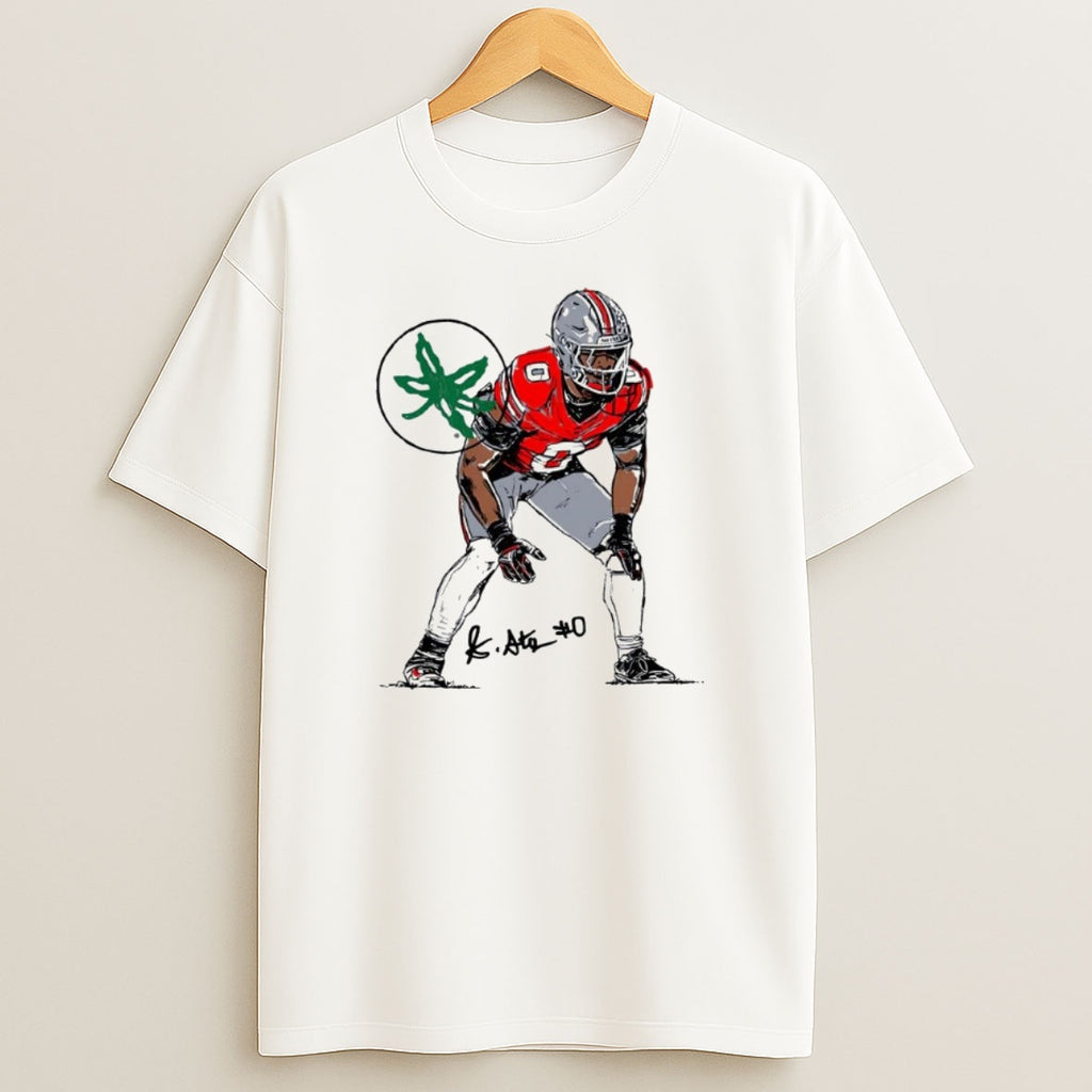 Premium Ohio State Football Sonny Styles Sweatshirt Tee