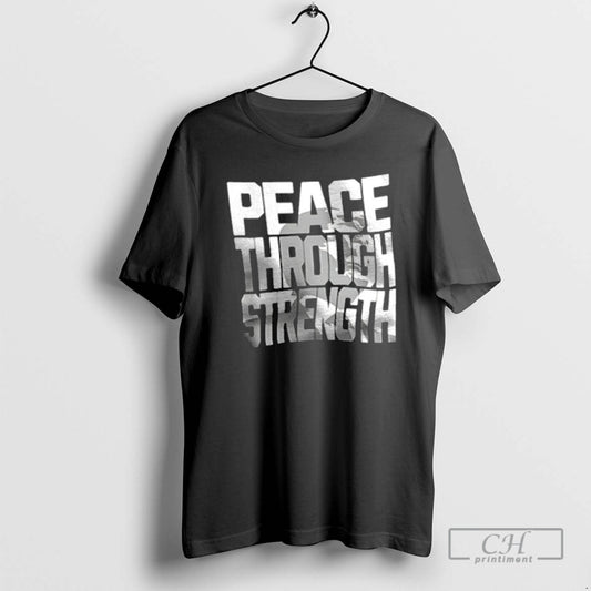 Premium Peace Through Strength Trump Shirt Sweater