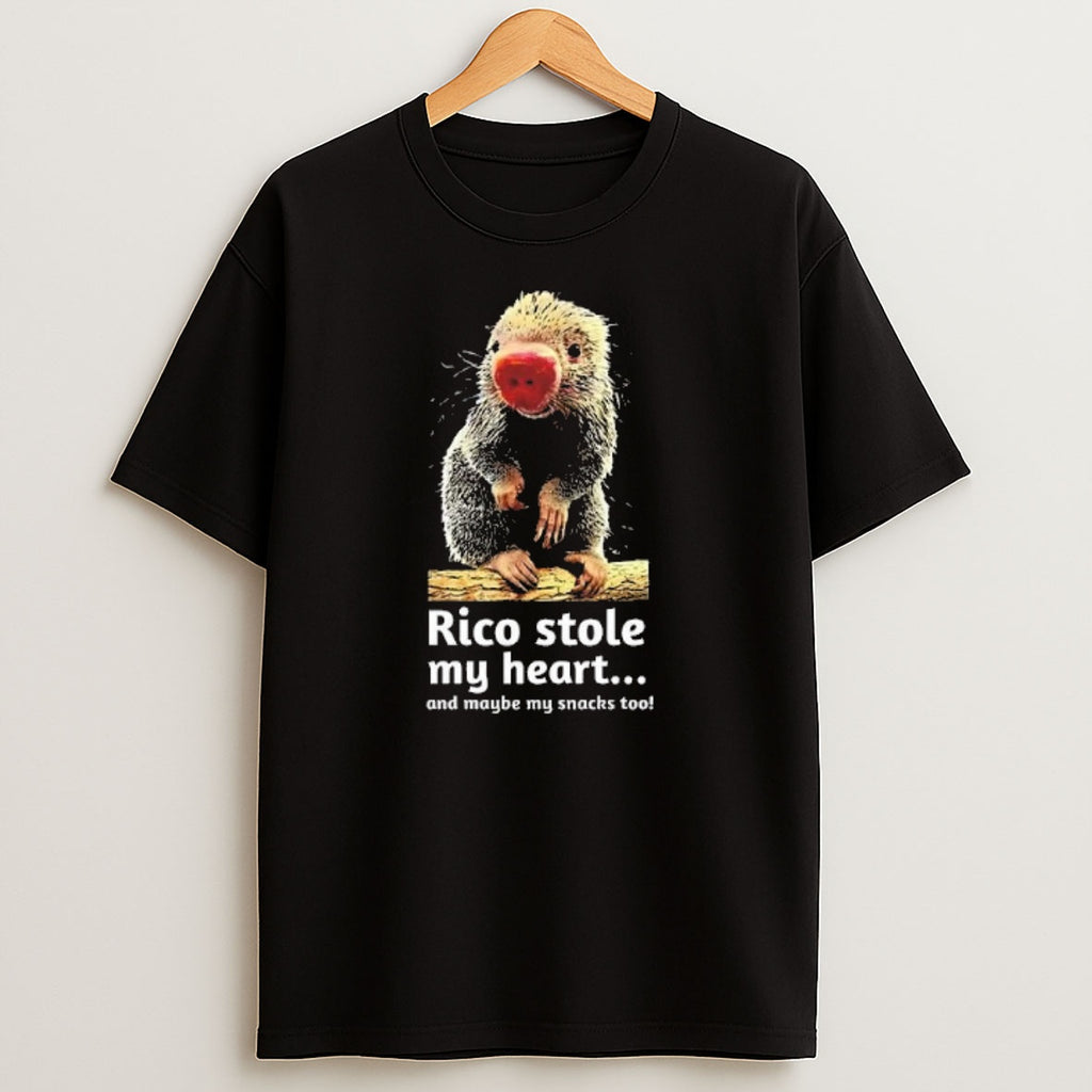 Premium Rico Stole My Heart And Maybe My Snacks Too Cute Sweatshirt Tee
