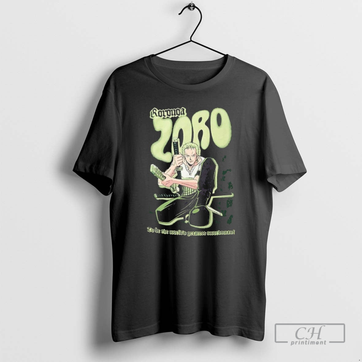 Premium Roronoa Zoro To Be The Worlds Greatest Swordsman Shirt Sweater