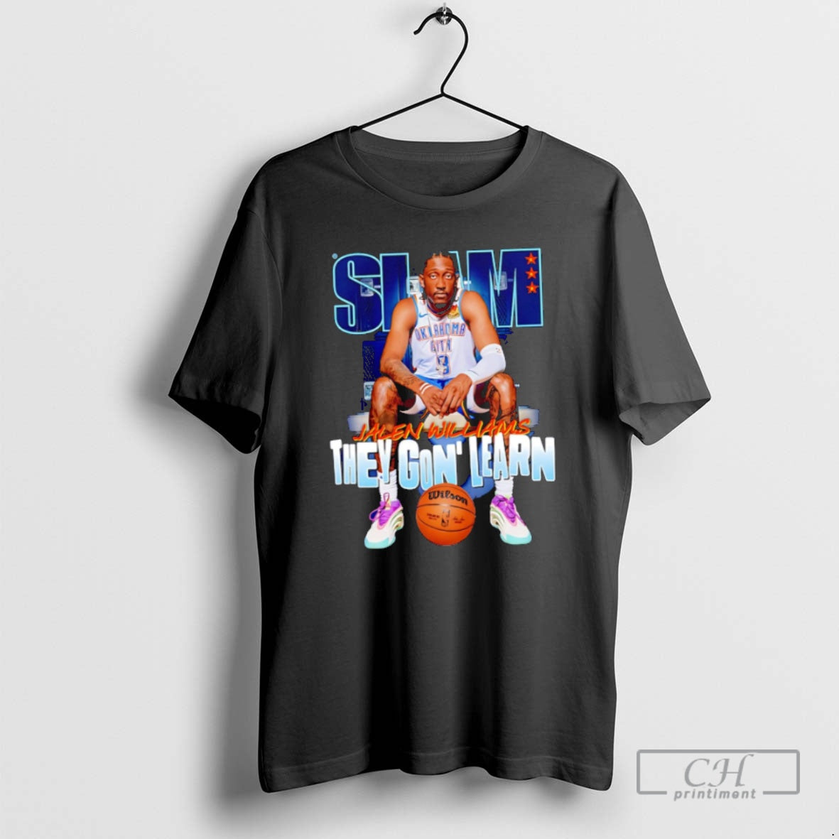 Premium Slam Oklahoma City Thunder Jalen Williams They Gon Learn Shirt Sweater