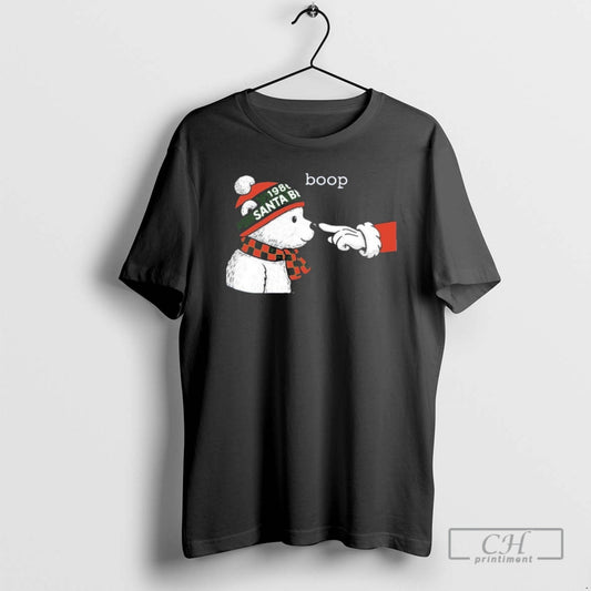 Premium Santa Bear Boop Minnesota Christmas Shirt Sweater