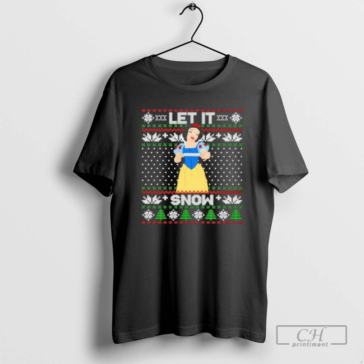 Premium Snow White Let It Snow Christmas Shirt Sweater